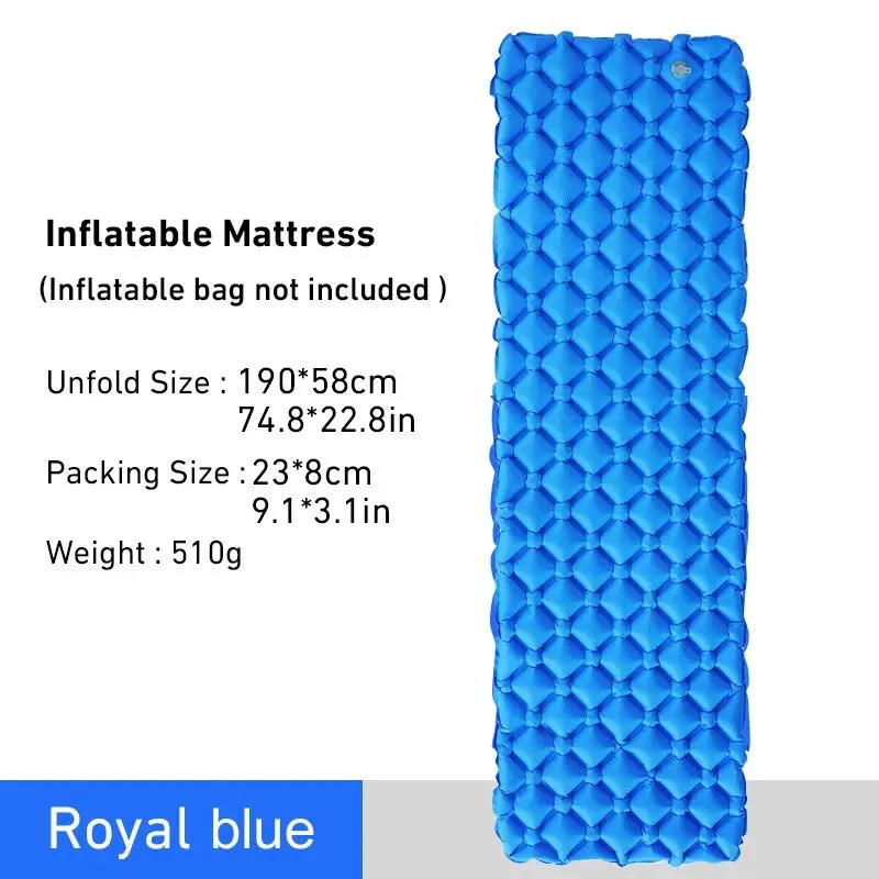 Ultralight Inflatable Camping Sleeping Pad for Travel