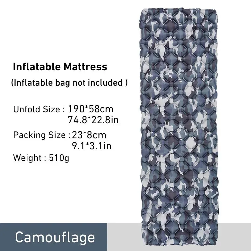 Ultralight Inflatable Camping Sleeping Pad for Travel