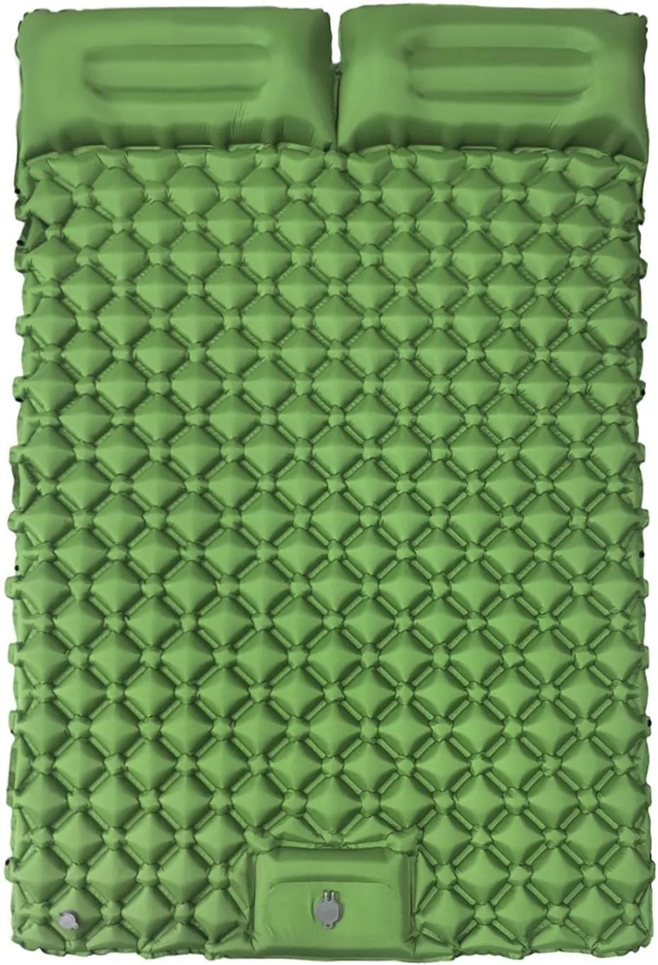 Ultralight Inflatable Sleeping Pad, Air Mattress with Air Ports for Easy Inflation and Compact Storage, Compact Design Durable Air Mattress for Camping, Backpacking, Hiking (B,75X47IN)