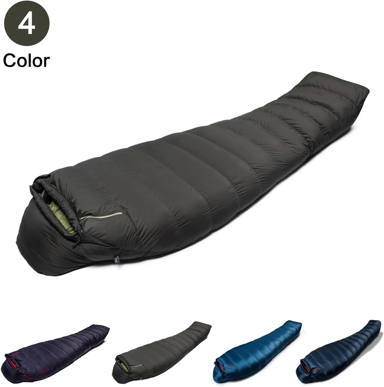 Ultralight Mummy Down Sleeping Bag 650 Fill Power Duck Down Suits for 32 Degree F for Camping Hiking Backpacking