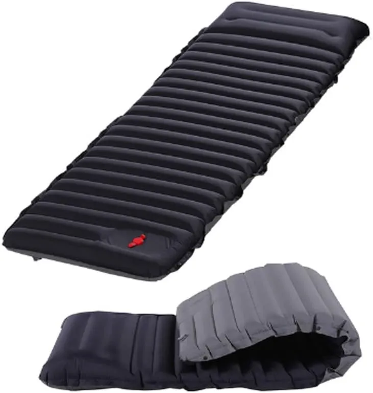 Ultralight Self-Inflating Air Mattress Widen Sleeping Pad Splicing Inflatable Bed Beach Picnic Mat Camping Tent Air Cushion (c)