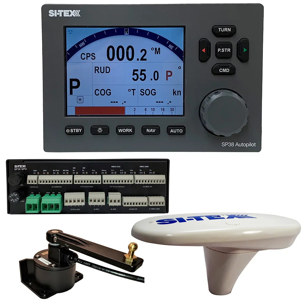 Unbelievable deal SI-TEX Pack Compact Pump SP38-18 [SP38-18] No GPS Black Friday sale  Autopilot Core Compass Including RotaryFeedback,