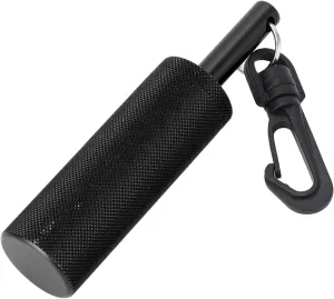 Underwater Shaker with Clip, Slip Resistants Texture Signal Bells Diving Stick with 360° Swivel Hook for Diving