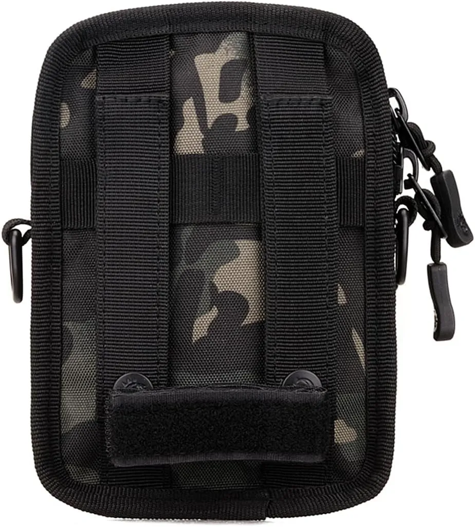 UNISTRENGH Tactical MOLLE Phone Magazine Pouch Military Small Belt Pouches Sling Chest Daypack Shoulder Bag Gear Duty Pack for Outdoor Hunting Vest Backpack