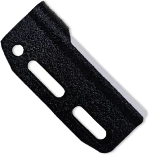 Universal ceramic grinding rod holder including ceramic grinding rod for Kydex sheaths, 8 mm ceramic rod with 60 mm length, survival, outdoor, bushcraft, designed by Reini Rossmann (2,4 inch/black)