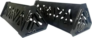 USA-Made, Solid Steel Reusable Campfire Bases – Increases Airflow and Prevents Collapse. Fast Assembly, Packable Base for fire Wood.