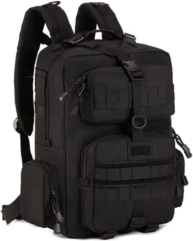 USDBE Military Army Tactical Backpack 14 Inches Laptop Rucksack Outdoor Camping Hiking Camouflage Bag