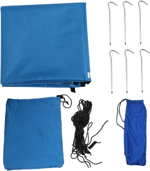 Uv Protective Camping Tent Tarp Rain Fly 50% Shade Rate Easy to Fold Perfect for Hammocks Outdoor Activities
