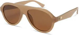 VANLINKER Retro Aviator Polarized Sunglasses for Men Women Trendy 70s Vintage Plastic Frame Sun Glasses VL9750