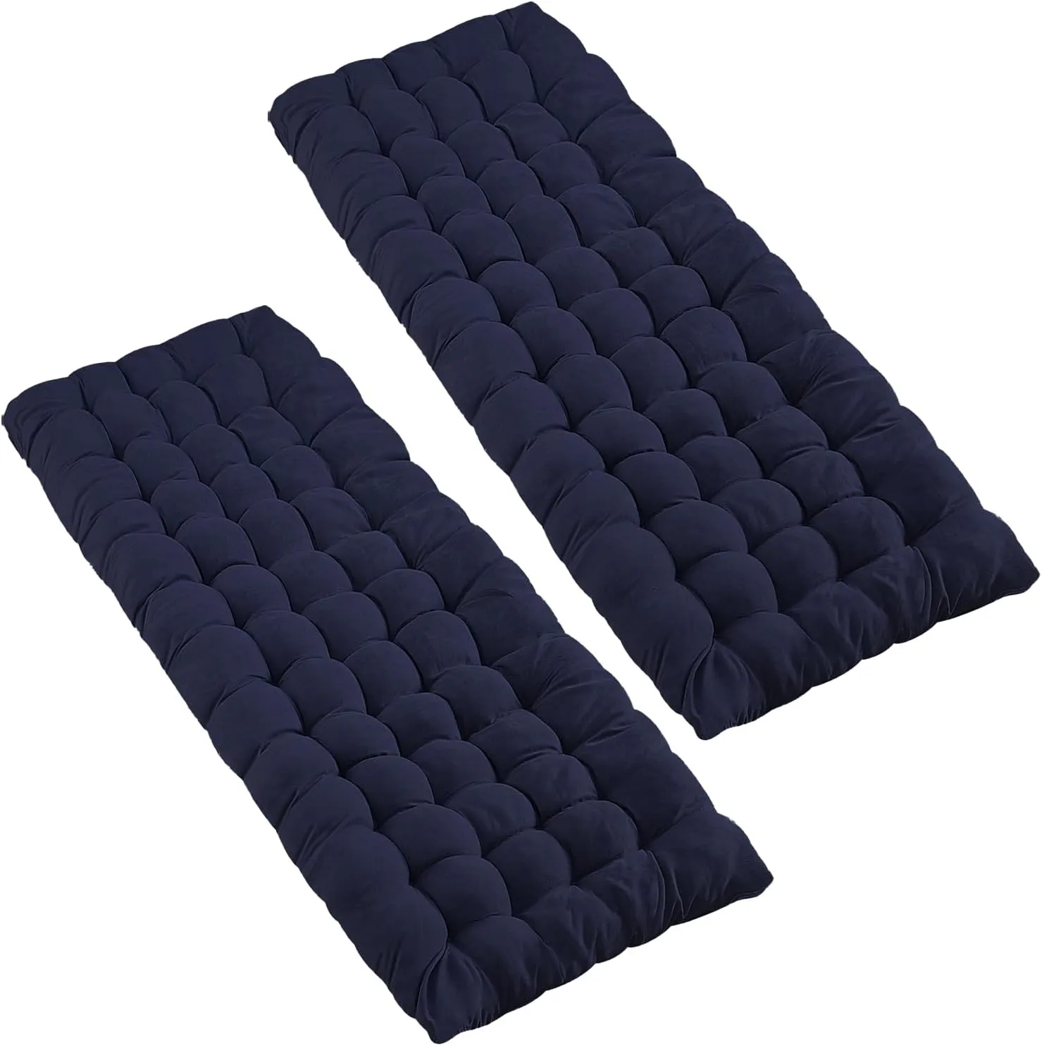 Vaygway Outdoor Camping Cot Pads Mattress- Soft Comfortable Lightweight Thick Cotton Sleeping Cot- Portable Hiking, Traveling, Backpacking Waterproof Bottom Pad Mattress