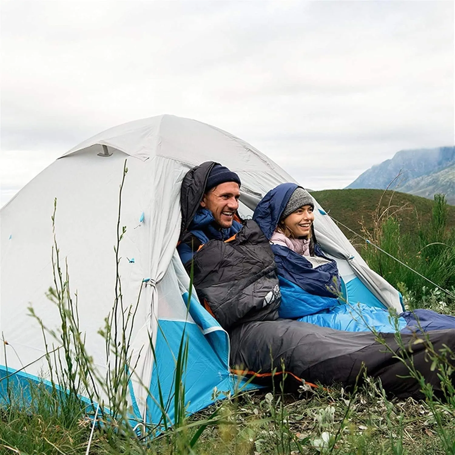 VejiA Tent Ultralight Camping Tent 2,3 Person Easy Set Up Double Layer Waterproof 3 Season Tent for Outdoor 3 Colors Outdoor