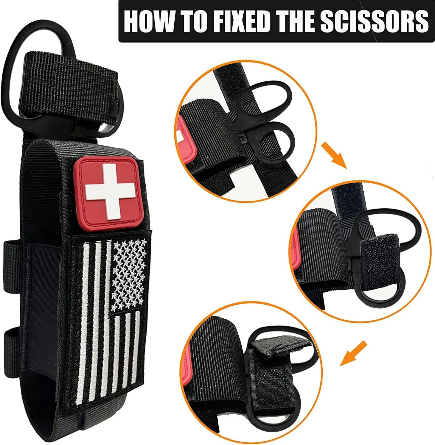 VIIDOO 2 Pack TQ Pouch - Upgrade Laser Cut Molle Tourniquet Holder for Duty Belt