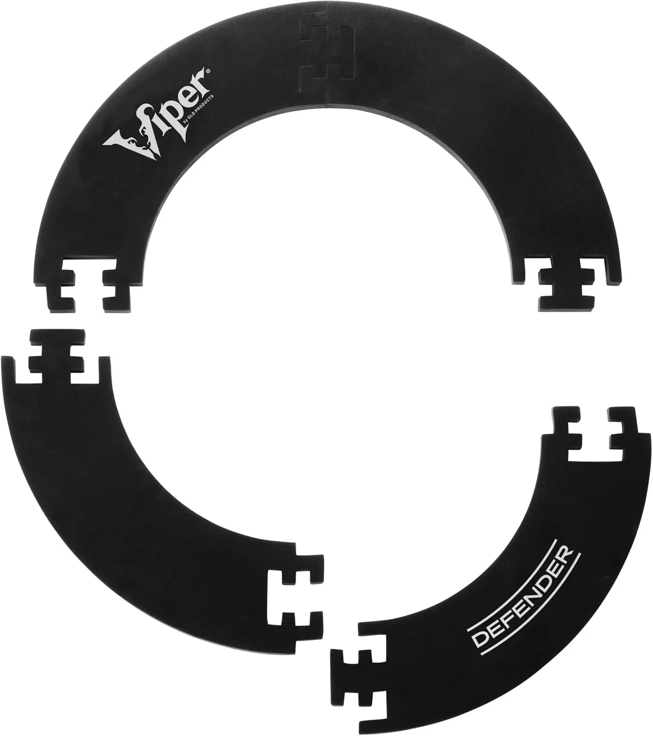 Viper Defender Backboard & Sisal/Bristle Steel Tip Dartboard Bundle