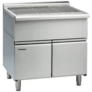 Waldorf 800 Series SFL8600-CB - 600mm Solid Fuel Grill - Low Back Version - Cabinet Base