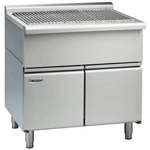 Waldorf 800 Series SFL8600-CB - 600mm Solid Fuel Grill - Low Back Version - Cabinet Base