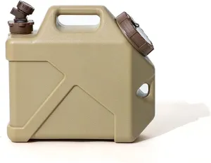 Water Container with Spigot, Camping Water Container, 20L Portable Water Storage for Camping Hiking Picnic BBQ (Gray : A, Size : 39 * 20.5 * 38cm)