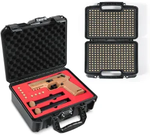 Waterproof and Lockable Pistol Case for Sig Sauer P320/P365 & 390 Round Bullet Locking Storage Case