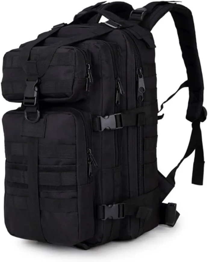 Waterproof backpack for travel fan outdoor shoulders hiking backpack, 35L Camping Hiking Trekking Rucksack Travel Backpack Black