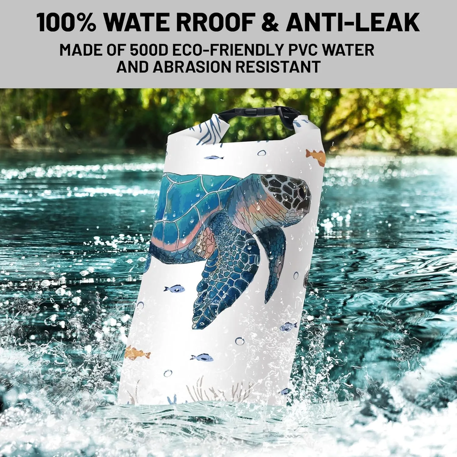 Waterproof Dry Bag,Roll Top Waterproof Backpack 2L/5L/10L/20L/30L/40L Floating Lightweight Bags for Kayaking, Boating, Fishing, Swimming Camping