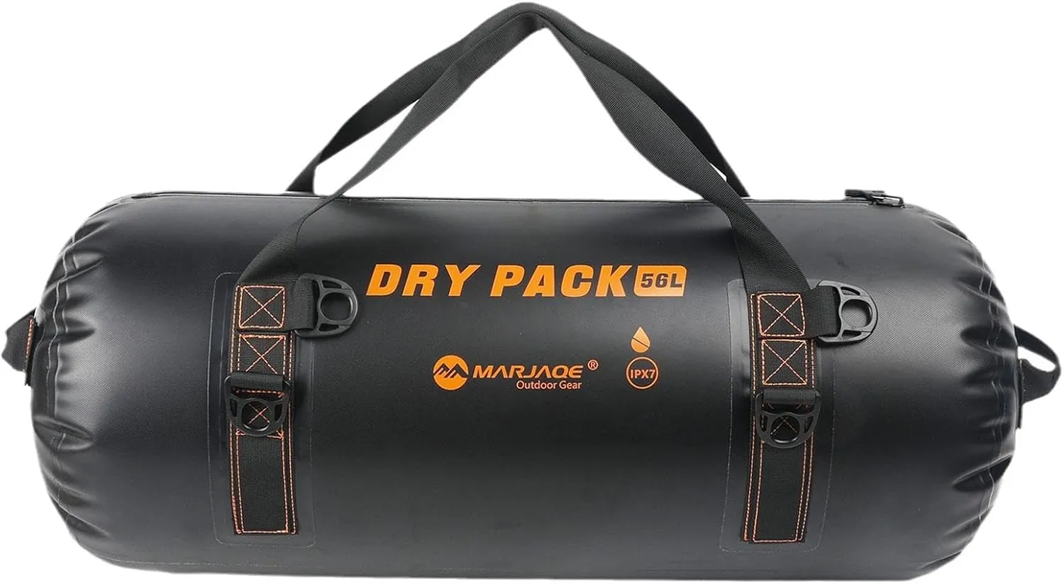 Waterproof Duffle Bags Backpack Keeps Gear Dry Daypack Heavy Duty Travel Duffle Dry Bag for Sailing Kayaking Paddleboarding Camping, 56L Diameter 32cm