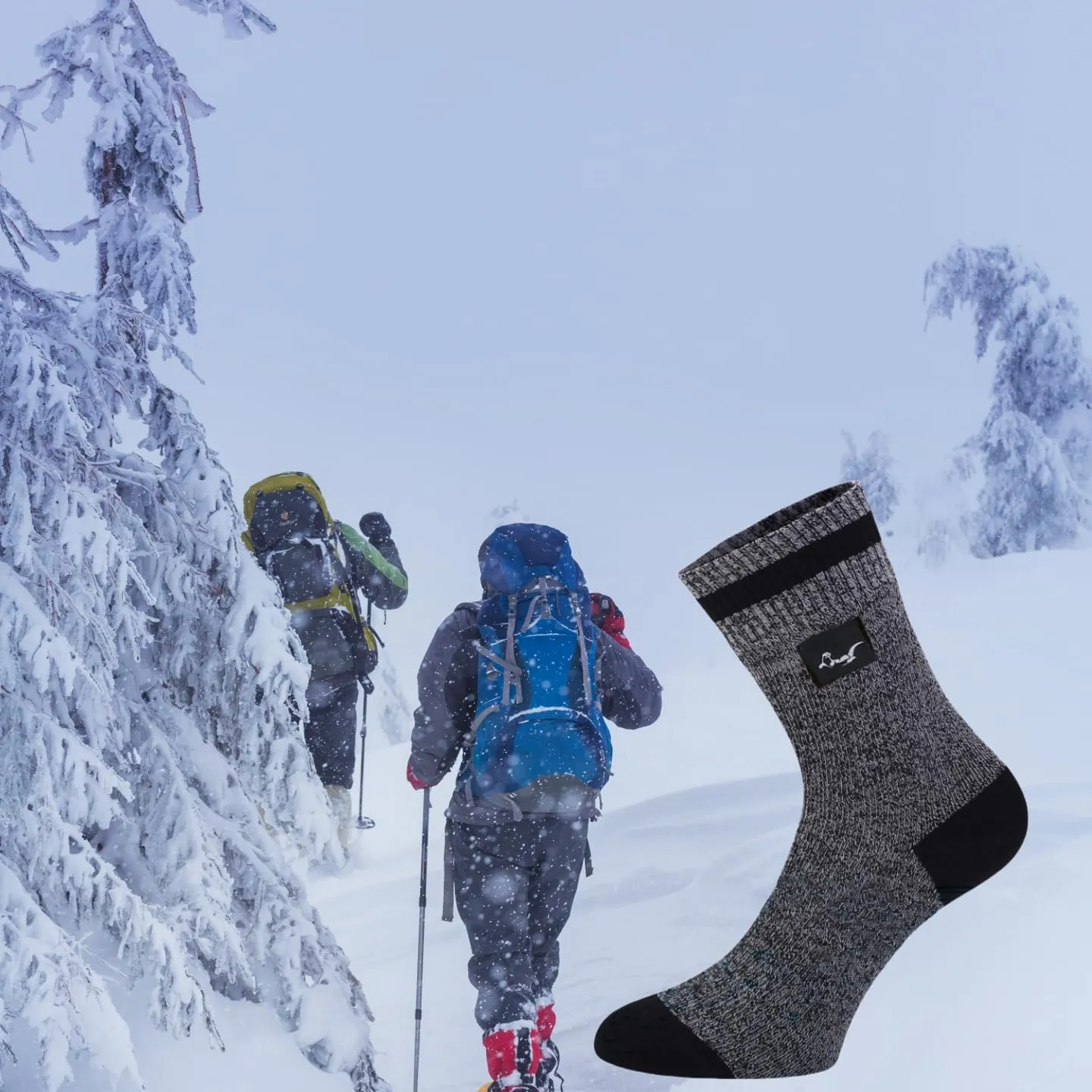 Waterproof Socks for Men & Women, Outdoor Performance Hiking and Fishing Gear