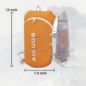 Waterproof Sports Backpack with Bladder for Trail Running, Cycling, Marathon, Outdoor Hiking, and Mountaineering (Green)