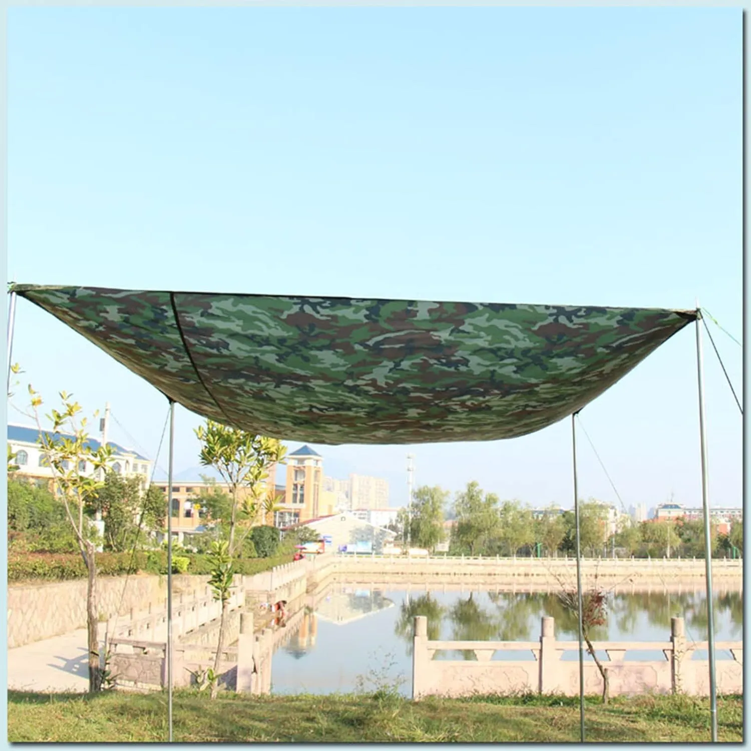Waterproof Tent Tarp for Under Tent, Lightweight Camping Tarp Shelter, Tarp Canopy for Camping, Backpacking Outdoor Adventure