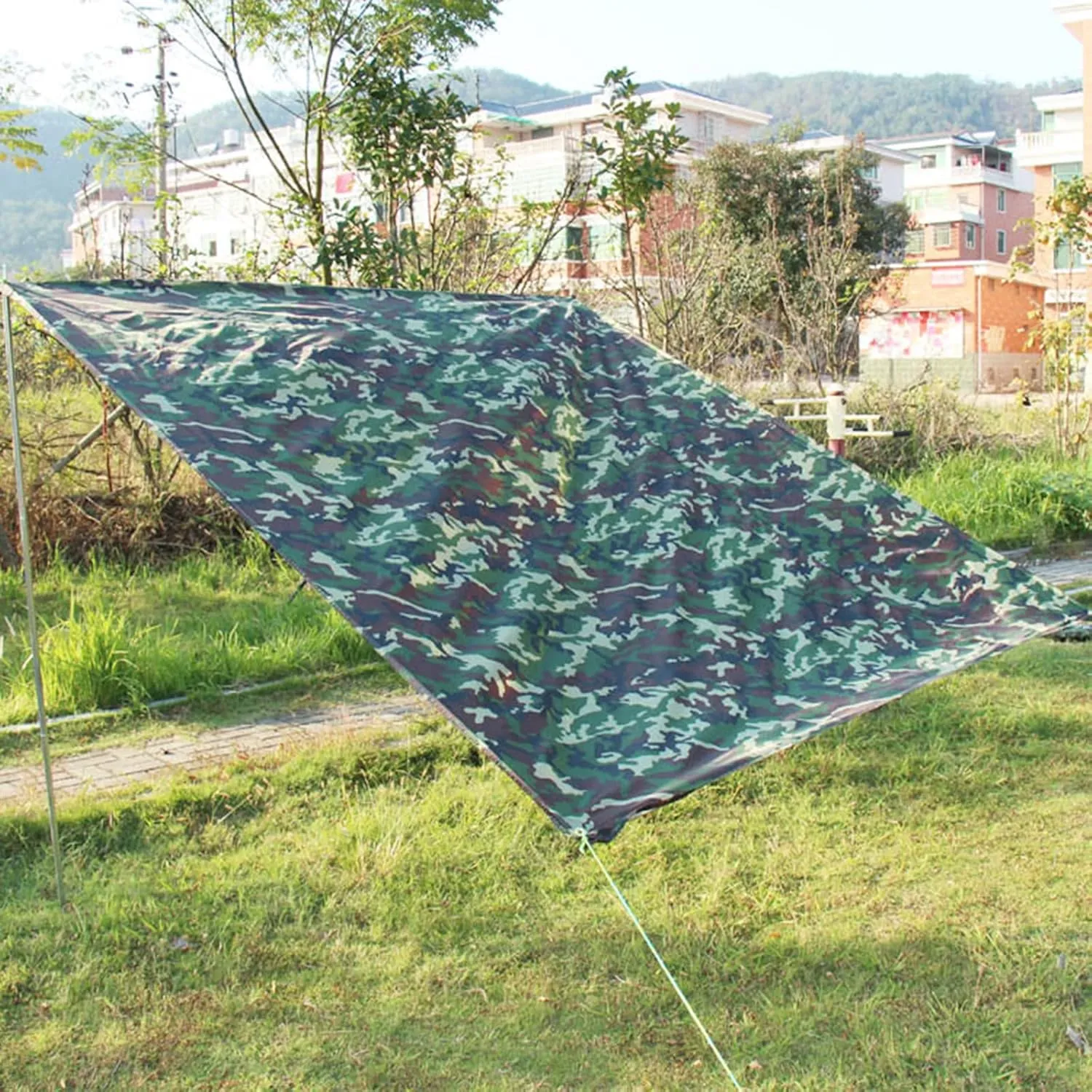 Waterproof Tent Tarp for Under Tent, Lightweight Camping Tarp Shelter, Tarp Canopy for Camping, Backpacking Outdoor Adventure