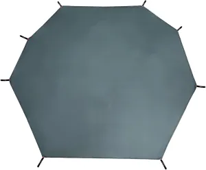 Waterproof Tent Tarp, Tent Ground Sheet Mat for Camping Hiking Picnic, Tent Floor, Waterproof Camping Tarp, 151.57"x137.80", Gray