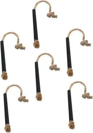 Wax-Soaked Kindling Cord Torch Jet Fire Pit Adventure Pipe Fire Rod Blower Inflatables Fat Rope Stick