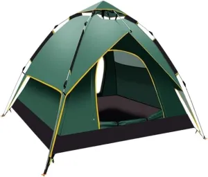 Weatherproof Tents Fully Automatic Tent Outdoor Thickened Rainproof Double-Layer Tent Camping Sunproof and Stormproof Tent Camping and Hiking Tents