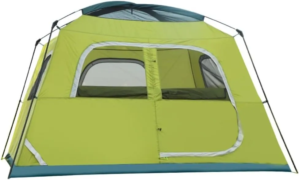 Weatherproof Tents Outdoor Four-Season Hand-Built Double-Layer Tent, Rainproof and Sunproof Camping Tent for Multiple People Camping and Hiking Tents