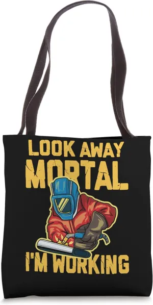 Welder Steel Worker Ironworker Metal Worker Welding Tote Bag