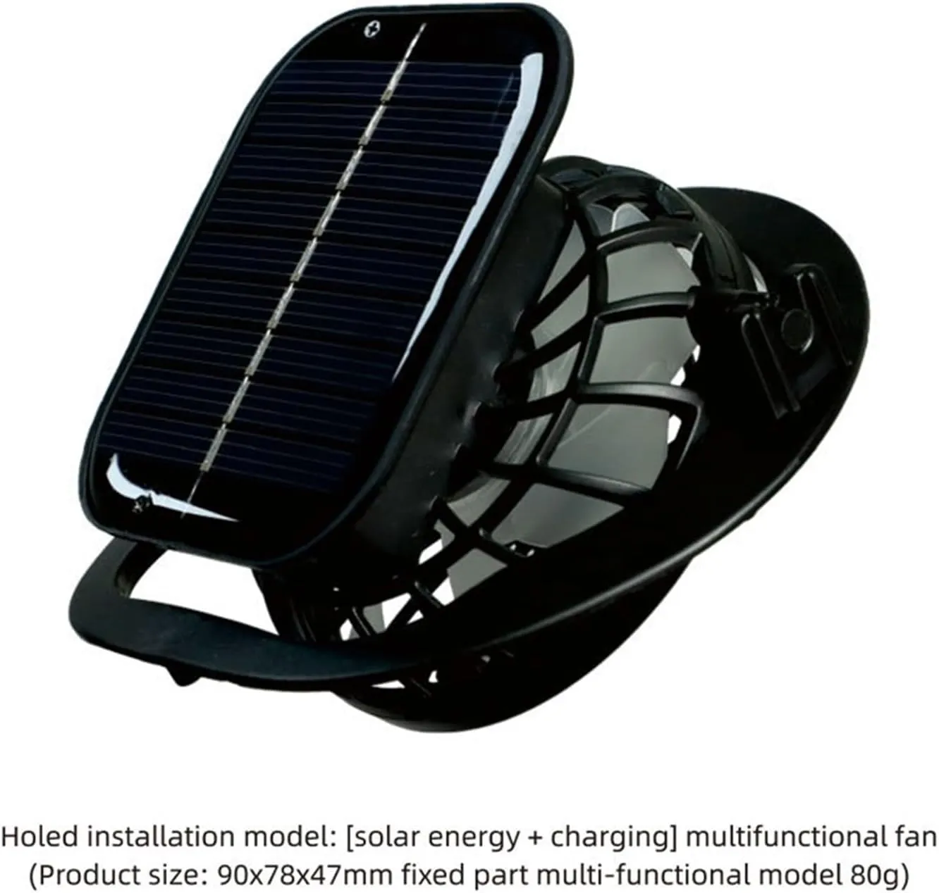 Wide Brim Solar Fan Hat, UPF 50  Solar Fan Sun Hat for Beach Hiking Camping Outdoor Fishing
