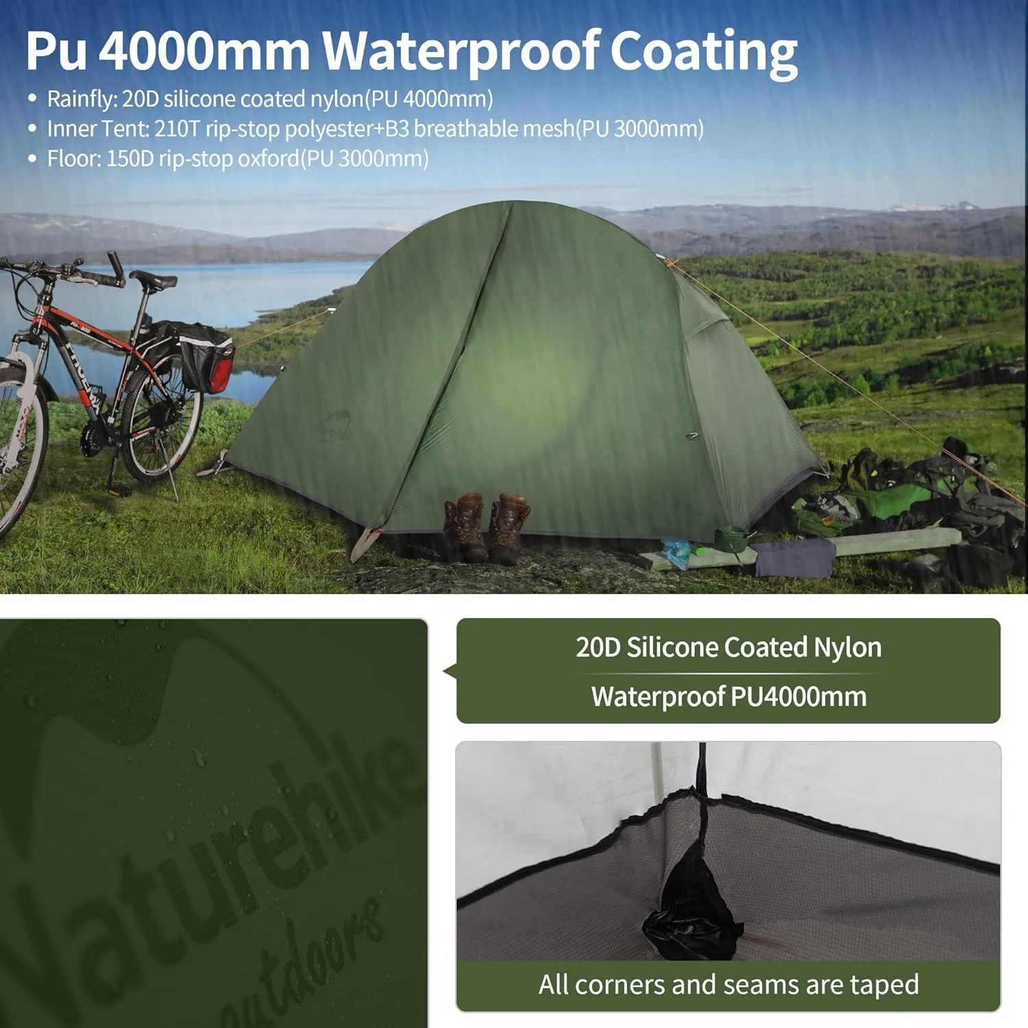 with Person Backpacking Person, One Standing Included Single Person Bikepacking Footprint 1 for Tent Waterproof up Tent Highly intuitive Free Set 1 Lightweight Customizable options Tent, Tent, Person Easy