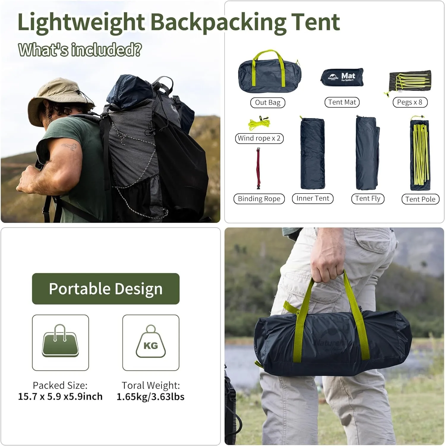 with Person Backpacking Person, One Standing Included Single Person Bikepacking Footprint 1 for Tent Waterproof up Tent Highly intuitive Free Set 1 Lightweight Customizable options Tent, Tent, Person Easy