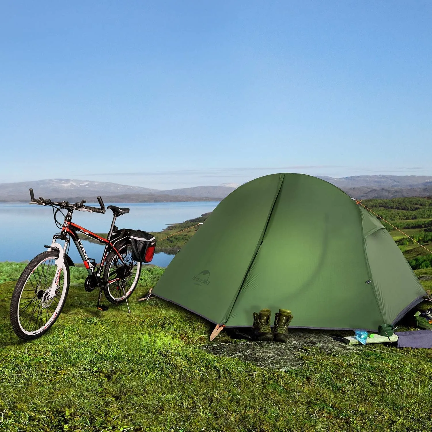 with Person Backpacking Person, One Standing Included Single Person Bikepacking Footprint 1 for Tent Waterproof up Tent Highly intuitive Free Set 1 Lightweight Customizable options Tent, Tent, Person Easy