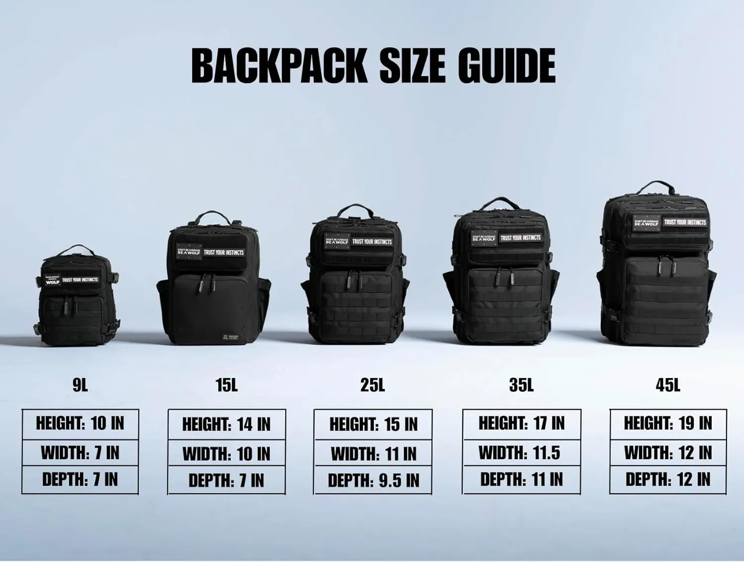 WOLFpak 9L Backpack Mini (Polar White)
