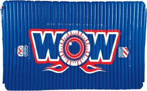 WOW Sports Inflatable Water Walkway, Inflatable Water Mat Pool Float, Ideal for Kids and Adults, 10 x 6 Feet, Blue