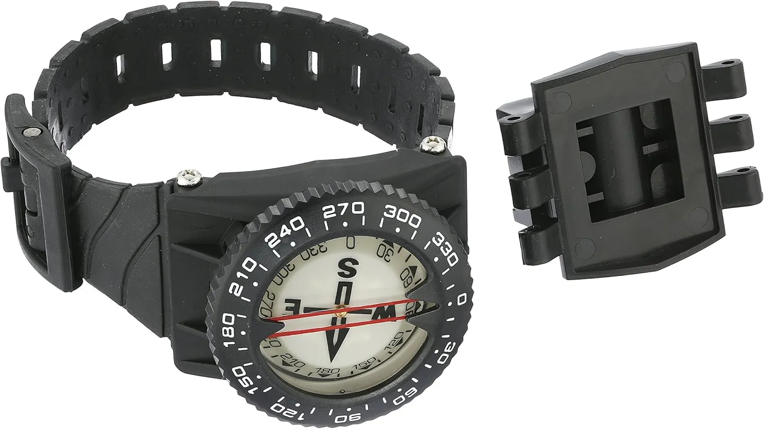 Wrist compass with hose mount