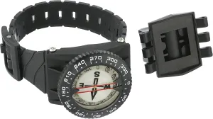 Wrist compass with hose mount