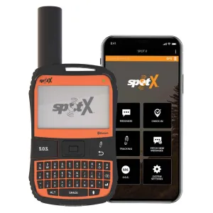 X 2-Way Satellite Messaging, GPS Tracking & SOS Feature w/GEOS Qwerty Keyboard & Bluetooth