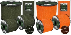 X XBEN Reflective Paracord 1000lb, 50/100/200/500/1000ft 4mm, 13 Strand Parachute Cord, Tactical Paracord Rope for Camping, Fishing, Clothesline, Hammock, Tent & Survival Bracelet