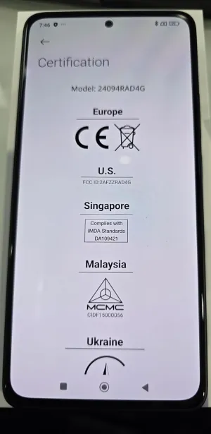 Xiaomi Redmi Note 14 5G   LTE (for Tmobile Mint Tello Global) (256GB   8GB) 6.67" NFC 120Hz 108MP AI Triple Cam Unlocked Model 24094RAD4G Dual Sim (Coral Green)
