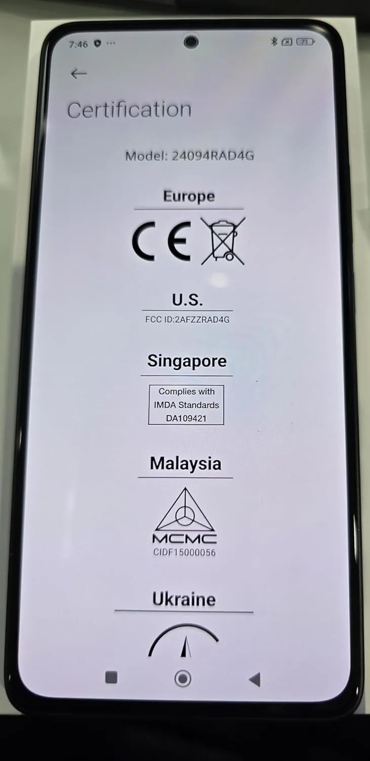 Xiaomi Redmi Note 14 5G   LTE (for Tmobile Mint Tello Global) (256GB   8GB) 6.67" NFC 120Hz 108MP AI Triple Cam Unlocked Model 24094RAD4G Dual Sim (Coral Green)