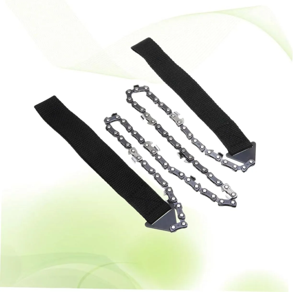 Yardwe 3pcs Survival Gear Pocket Chainsaw Razor Outdoor Chain Handheld Emergency Chainsaw for Hiking