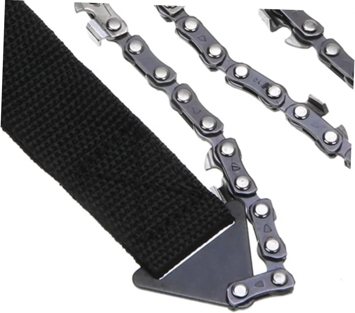 Yardwe 3pcs Survival Gear Pocket Chainsaw Razor Outdoor Chain Handheld Emergency Chainsaw for Hiking