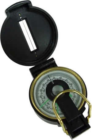 YCM G-46P Azimuth Magnet Lensatic Compass Waterproof Plastic White