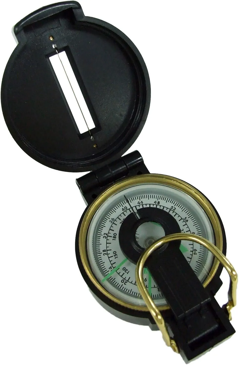 YCM G-46P Azimuth Magnet Lensatic Compass Waterproof Plastic White