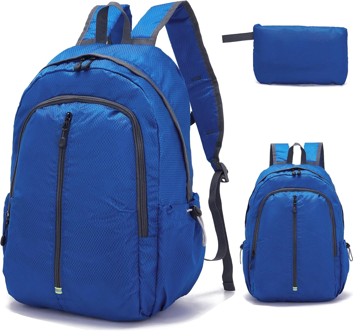YZAOLL 25L Lightweight Packable Hiking Backpack Waterproof Hiking Daypack for Women Men Gym Backpack Travel Camping VacationDarkBlue